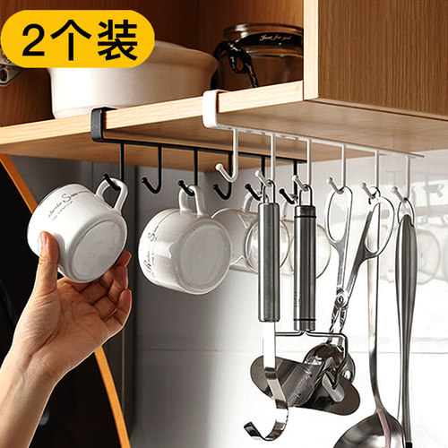 锅铲挂件墙上置物架免打孔神器