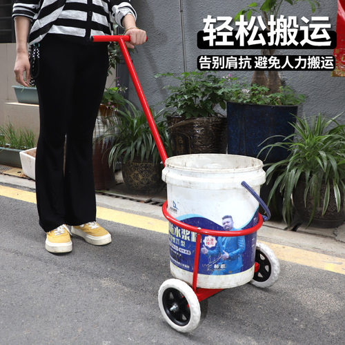 采摘运输车大棚懒汉车多用途农用瓜果蔬菜手推车便携式折叠工具车