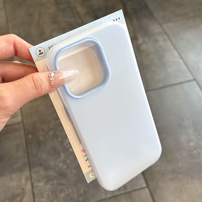 新款16pro多巴胺色iPhone15pro手机壳防摔硅胶苹果13保护套14婴儿蓝果冻12女适用16promax全包防摔壳11高级感
