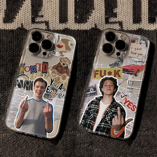 无耻之徒手机壳适用iphone16promax卡尔苹果13美式14华为mate70美剧vivox200s19欧美风小米15oppo软套红米k80