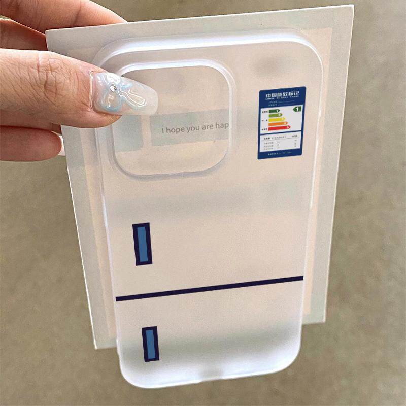适用苹果15ProMax手机壳新款iphone14高级感13硅胶防摔12夏季冰箱11卡通8plus创意7个性xr全包xs男女软保护套