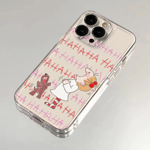 coco酱HAHA适用苹果16promax手机壳iphone15/14/13女孩小米红米oppo荣耀90vivox100nova12套华为pura70一加11