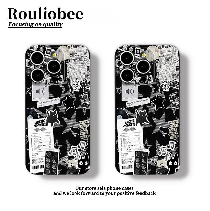 个性像素黑猫光面菲林适用苹果16e手机壳iPhone15promax华为mate70小米14vivoppo荣耀400nova13sReno12findx8,3C数码配件,手机保护套/壳,淘宝优惠券,粉丝福利购,淘宝优惠卷