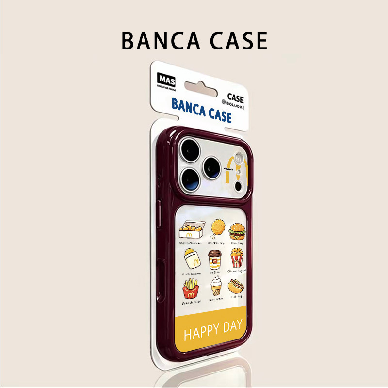 M记麦门套餐适用iPhone17ProMax手机壳苹果18promax新款13卡通12可爱14plus保护套15ProMax全包防摔16p多巴胺