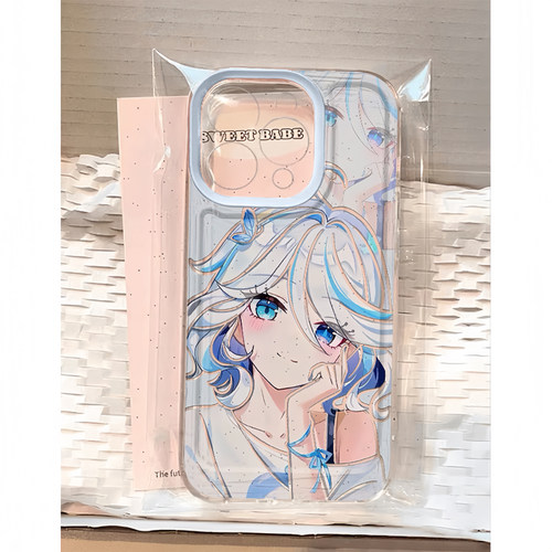 芙宁娜手机壳苹果13华为mate60芙卡洛斯iPhone15Promax小米14芙芙vivo原神OPPO水神12毛衣40元神11周边30适用