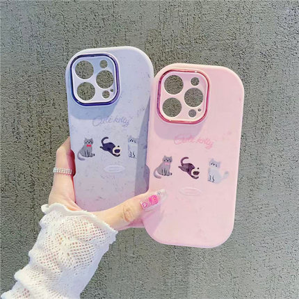三只小猫猫适用苹果17air手机壳iphone16promax小米15华为mate70RENO14K60p80nova12iQOO荣耀90oppofindx7s30