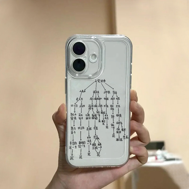 一生的归宿手机壳适用苹果17promaxiPhone16pro高级感小米17reno15华为Pura80软套vivox300红米K90荣耀500pro