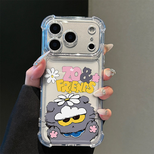 zoa雏菊猫适用新款iPhone18手机壳苹果17promax华为pura90mate80小米17荣耀600VIVO四角防摔OPPO16红米note15