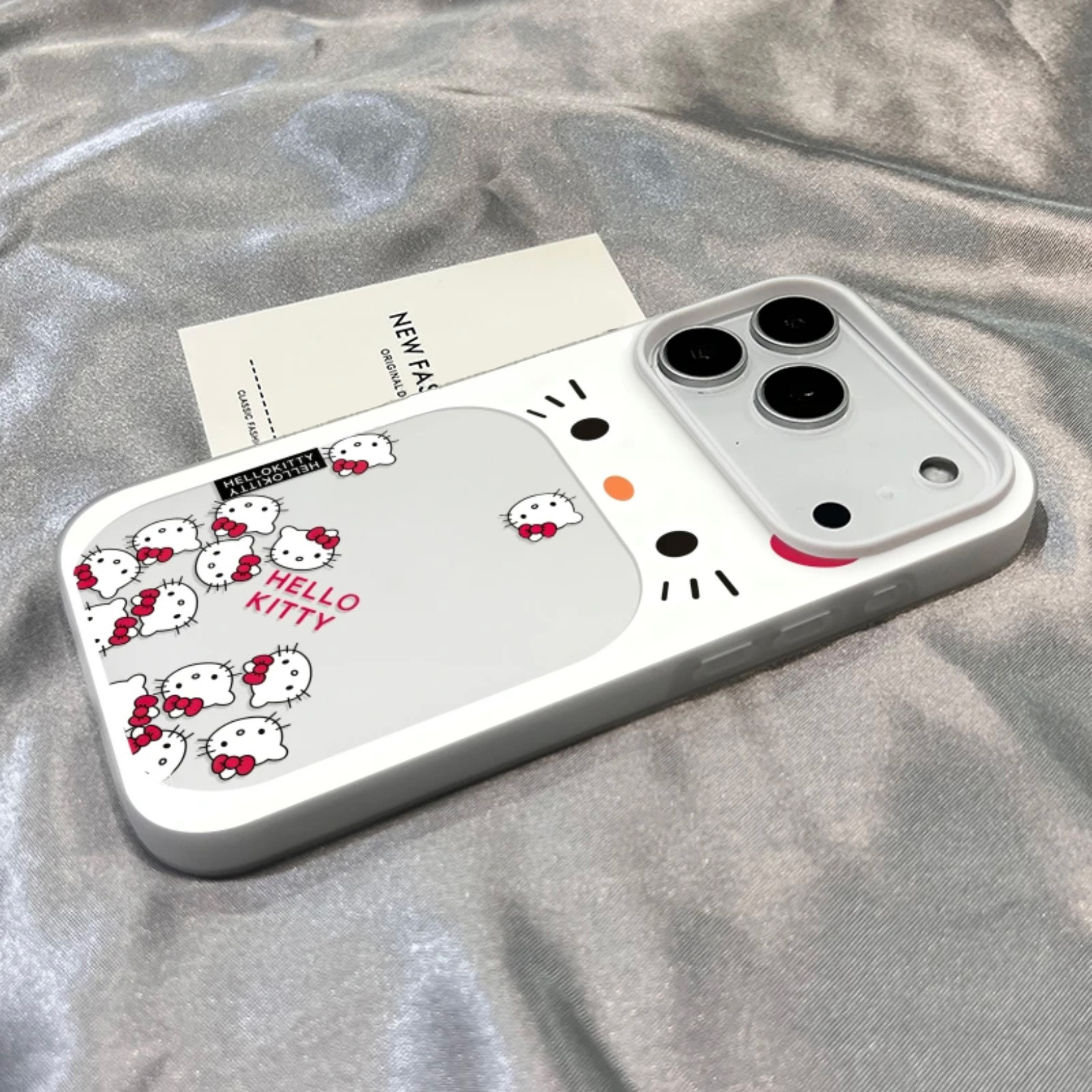 大嘴kt猫多巴胺二合一适用iPhone16手机壳15新款苹果17promax小众个性14pro全包高级感13防摔11保护套男女ins