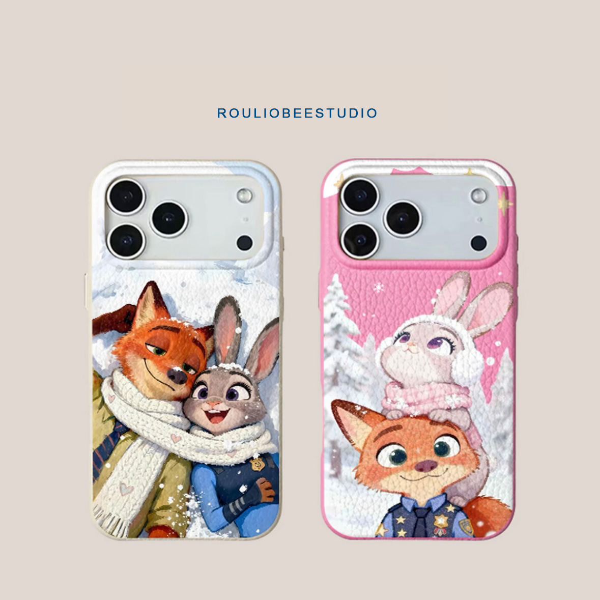 情侣围巾朱迪尼克适用iPhone17PROMAX手机壳苹果16华为mate70nova14小米17P80reno15Findx9红米K90荣耀300s20