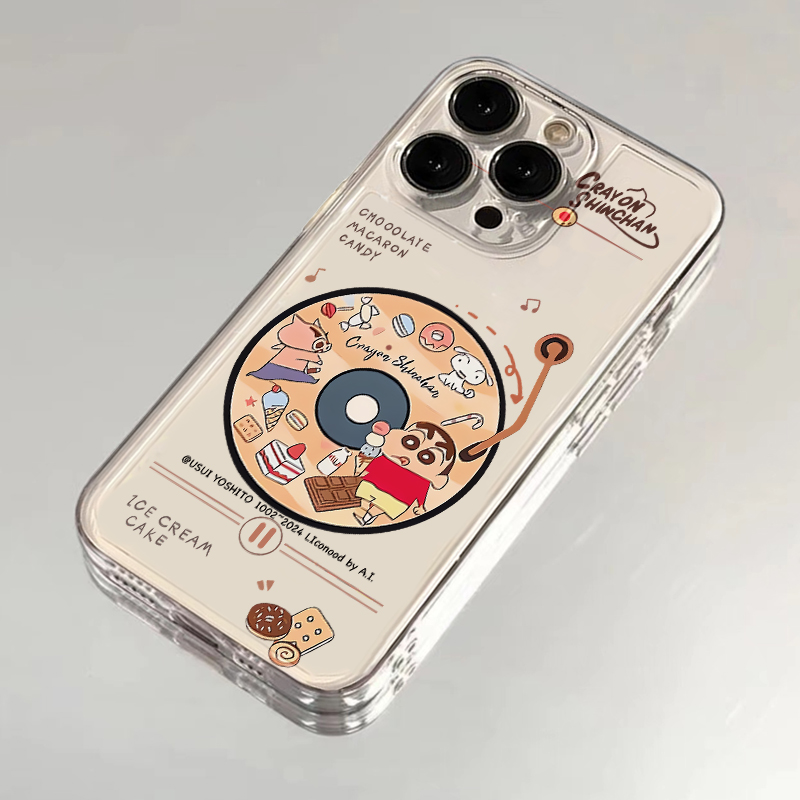 小新唱片CD手机壳适用苹果16promax新款iphone15/14/13卡通小米红米oppo荣耀vivox100nova12套华为pura70一加