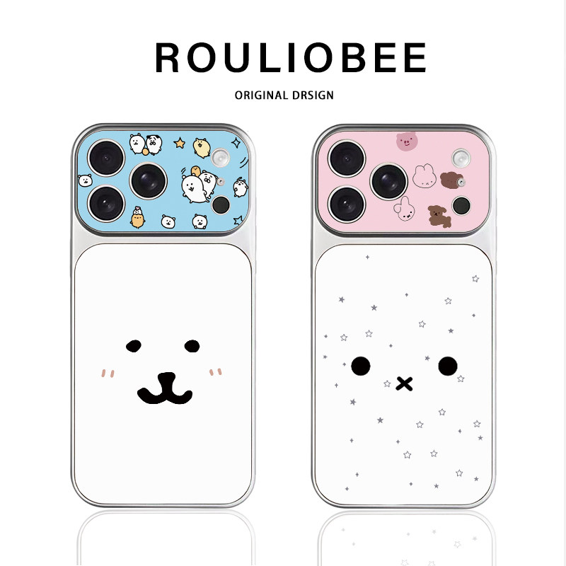 米菲兔表情适用苹果18promax手机壳iPhone17软findx9pronova16华为mate80ace5reno16s20y500P90k90x300小米17