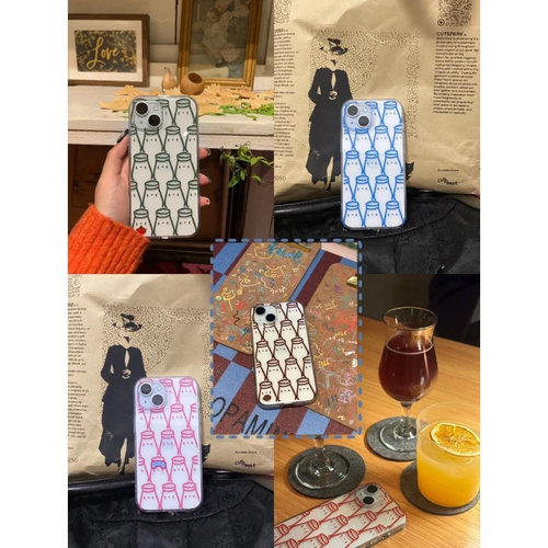 适用addsalt小盐巴苹果16promax手机壳iPhone15卡通可爱14pm超火13mini简约12女款11盐巴罐子x/xr/xs/8plus/7