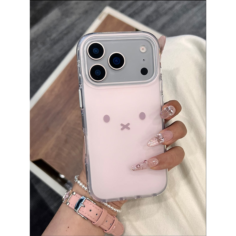 少女甜妹米菲兔兔适用苹果17pro/16promax手机壳iphoneAir小米15荣耀400华为pura70红米k8060reno14findx8s30