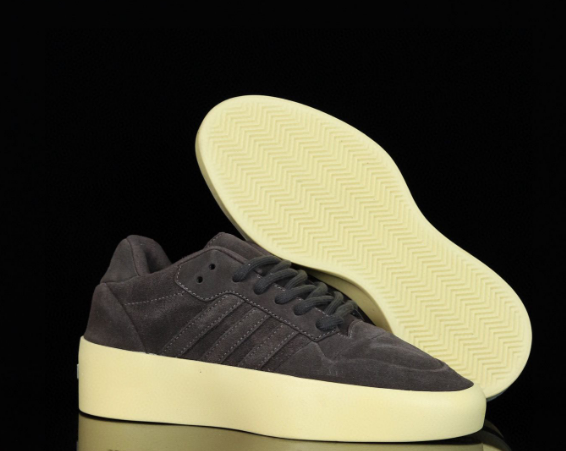 thumbnail for Fog Shoes High-Top Air2 Collaboration Low-Top Sneakers Mid-High-Top Suede Men's Shoes 750 Retro Casual Trendy High Street