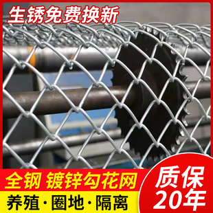 不生锈的铁丝网格镀锌钢丝网围栏菜园护栏网家用养鸡防护养殖铁网