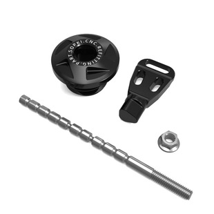 适用本田SquareX125 NS125GU 自由Today改装防盗机油尺螺丝盖配件