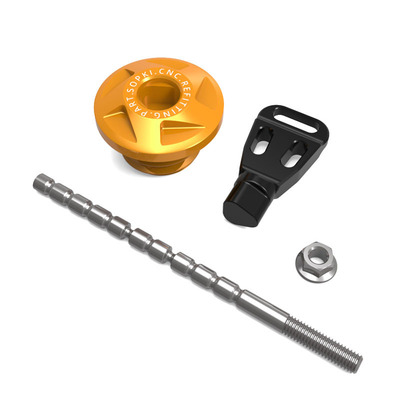 适用雅马哈TMAX530 500 560 SX DX改装防盗机油螺丝盖 防撬机油尺