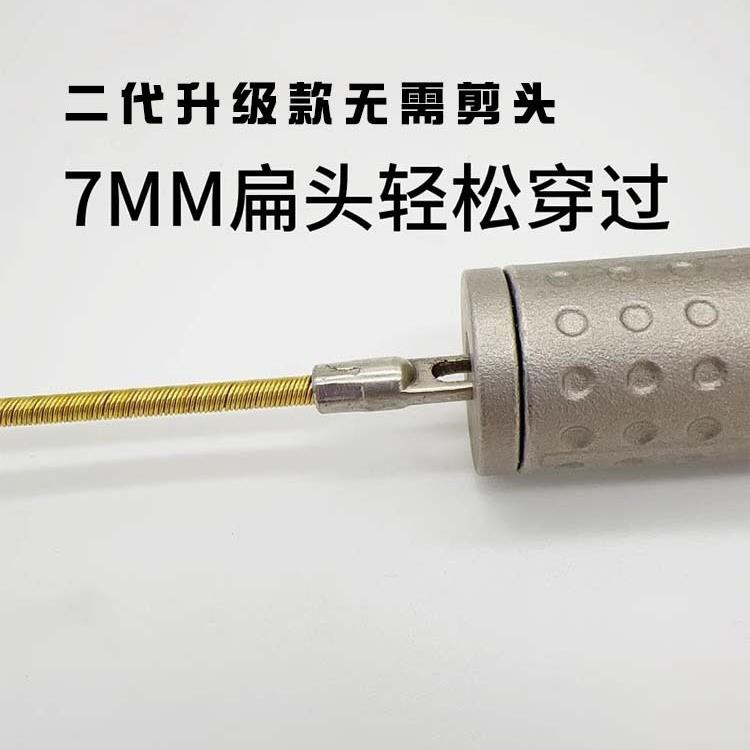 手动穿线器辅助穿线PVC管铁管电工暗管布线墙体穿线工具电线