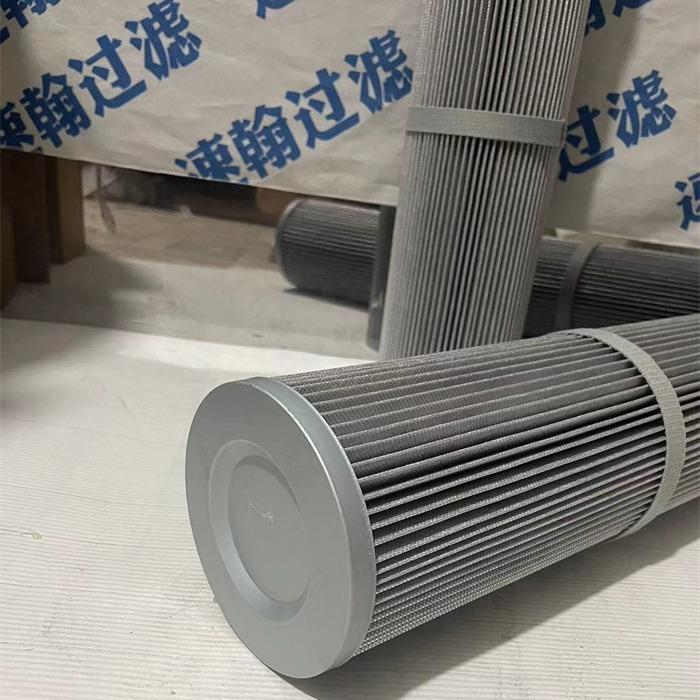 供应除尘器滤芯内螺纹上装式除尘滤芯防静电空气滤芯环保滤筒