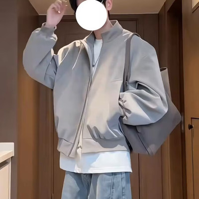 HN潮牌【扎染脏脏】美式复古PU皮