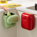 厨房垃圾桶挂式 家用台面高颜值厕所带盖卫生间专用免弯腰 2025新款