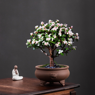 紫砂花盆陶瓷金枝玉叶兰花专用盆家用绿植摆件阳台兽头花卉种植盆