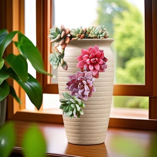 多肉花盆悬崖法师老桩绿植缺口盆