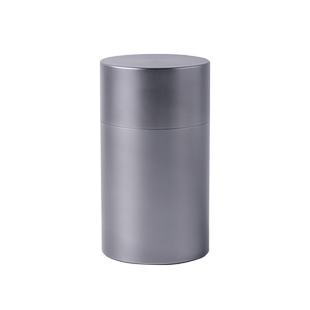 辰言铝合金茶叶罐储茶普洱大号旅行便携密封罐家用铁罐简约金属罐