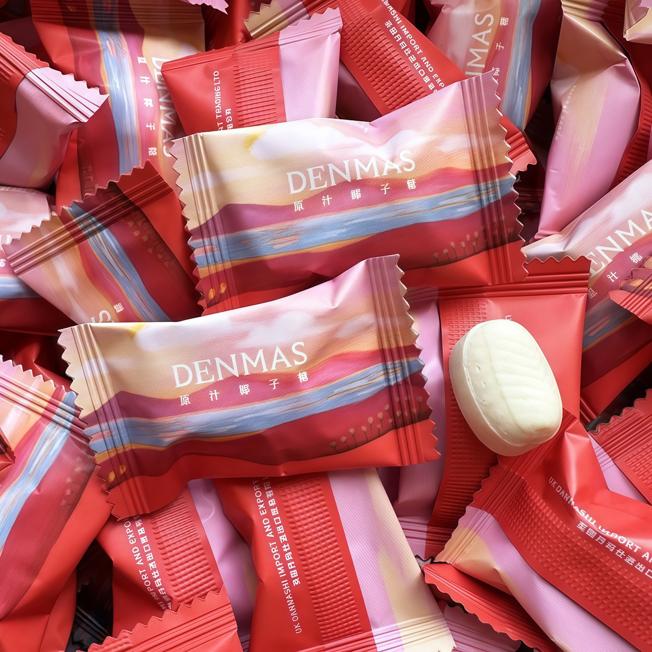 丹玛仕椰子糖结婚喜糖夹心椰子糖