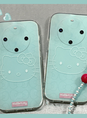 适用华为麦芒30手机壳20/11新款10se蓝色KT猫9可爱8带挂绳的7软硅胶HelloKitty女生6高级感a20荣耀note10网红