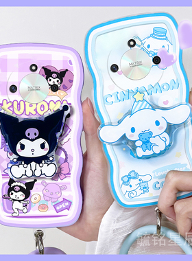 适用华为荣耀x70手机壳x60新款X50i+可爱x50gt玉桂狗x40gt竞速版x40i十x30max紫色x20se库洛米x10透明x9c波浪