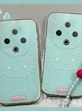 适用vivoy300pro手机壳y200gt新款y100i蓝色KT猫y100+y300/t可爱y97十y93s带挂绳的y85软硅胶HelloKitty女生