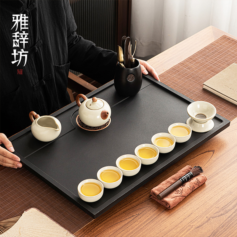 2024新款纯石茶盘高端茶具套装