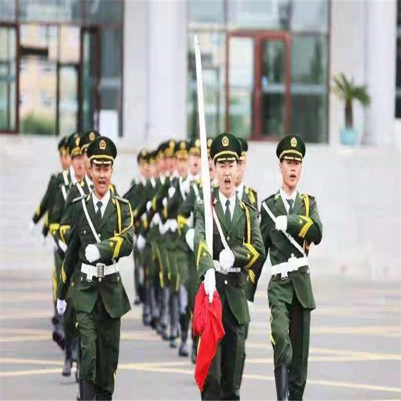 学生升旗手国旗班仪仗队服装护卫队护旗手鼓乐队礼服军乐队演出服