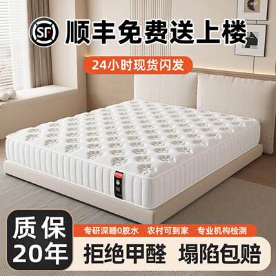 顺丰送货上门家庭用弹簧床垫席梦