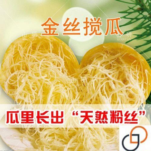 金丝绞瓜种子天然粉丝南瓜种籽凉拌春夏四季阳台金丝搅瓜蔬菜种孑