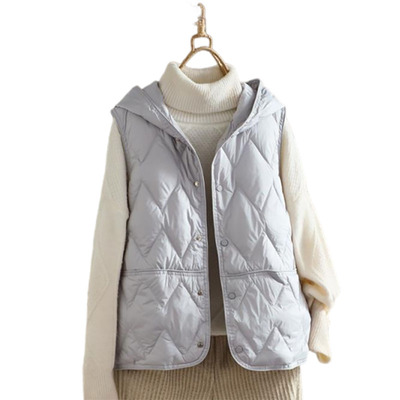 优衣厍女士轻薄羽绒马甲