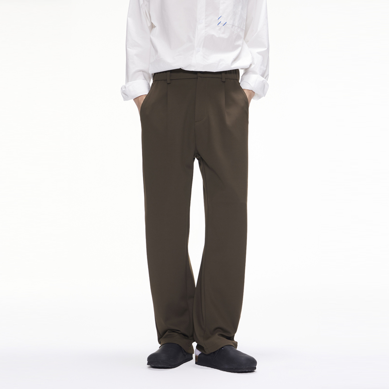 都市通勤直筒西裤男高级感