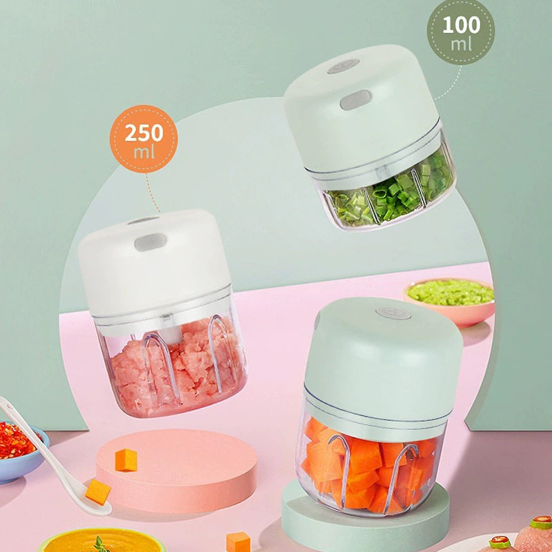 迷你无线电动捣蒜器压蒜器蒜泥器自动拉蒜器厨房神器捣蒜器蒜泥机