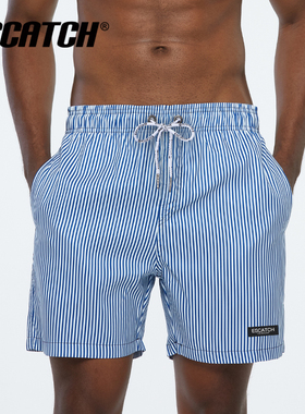 沙滩裤男可下水男士游泳裤海边短裤泳裤男防尴尬速干泳衣温泉装备