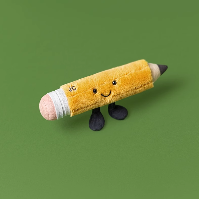 英国趣味铅笔毛绒玩偶文具公仔娃娃玩具儿童女生礼物2025秋冬新品,玩具/童车/益智/积木/模型,毛绒/玩偶/公仔/布艺类玩具,淘宝优惠券,粉丝福利购,淘宝优惠卷