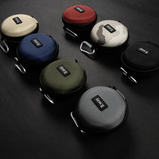 B.way兰道防水抗压防摔圆形滤镜包Molle绿红迷彩黑色轻便收纳腰包