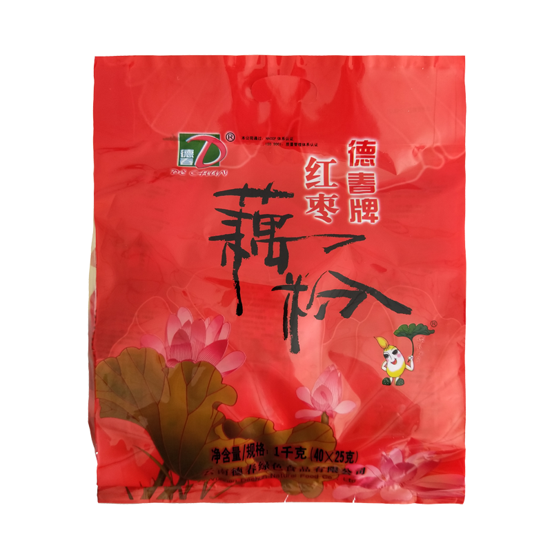 厂家直营云南德春红枣藕粉