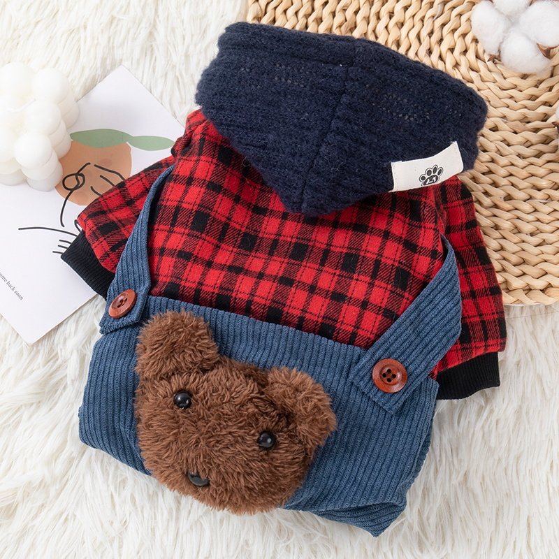 宠物小狗狗衣服秋冬季保暖雪纳瑞比熊泰迪博美小型幼犬冬装防掉毛