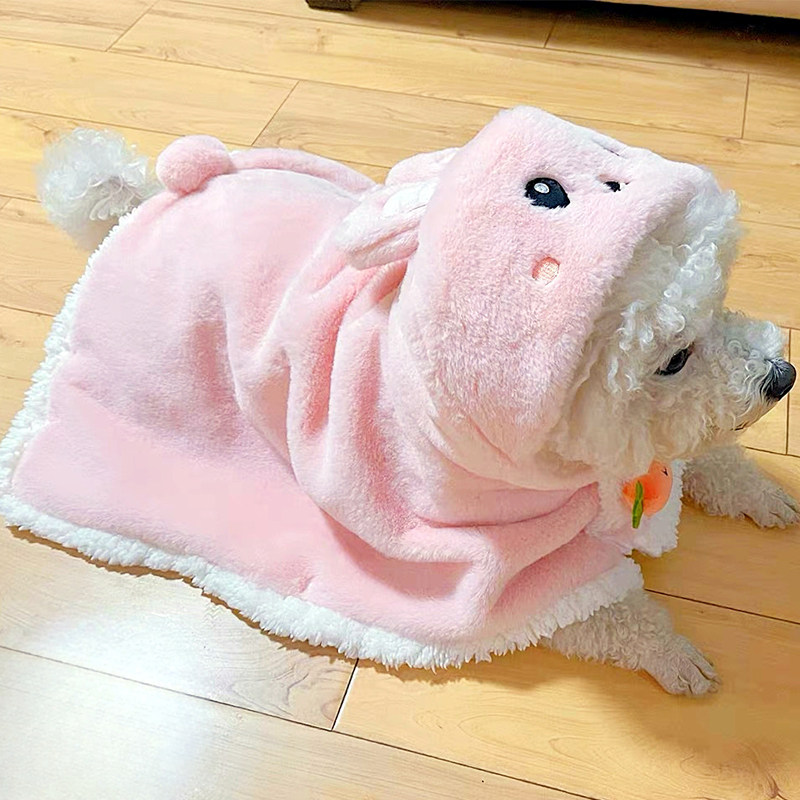 狗狗披风宠物睡觉被子毛毯睡袍