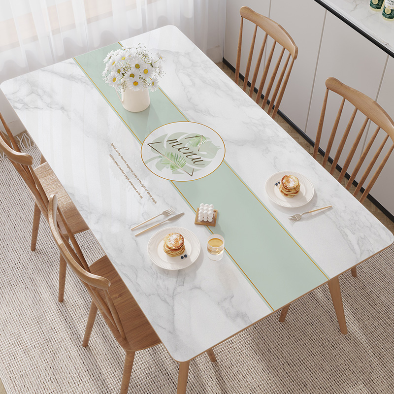 pvc餐桌垫免洗防油防水防烫桌布轻奢高级感茶几桌垫软玻璃桌面垫
