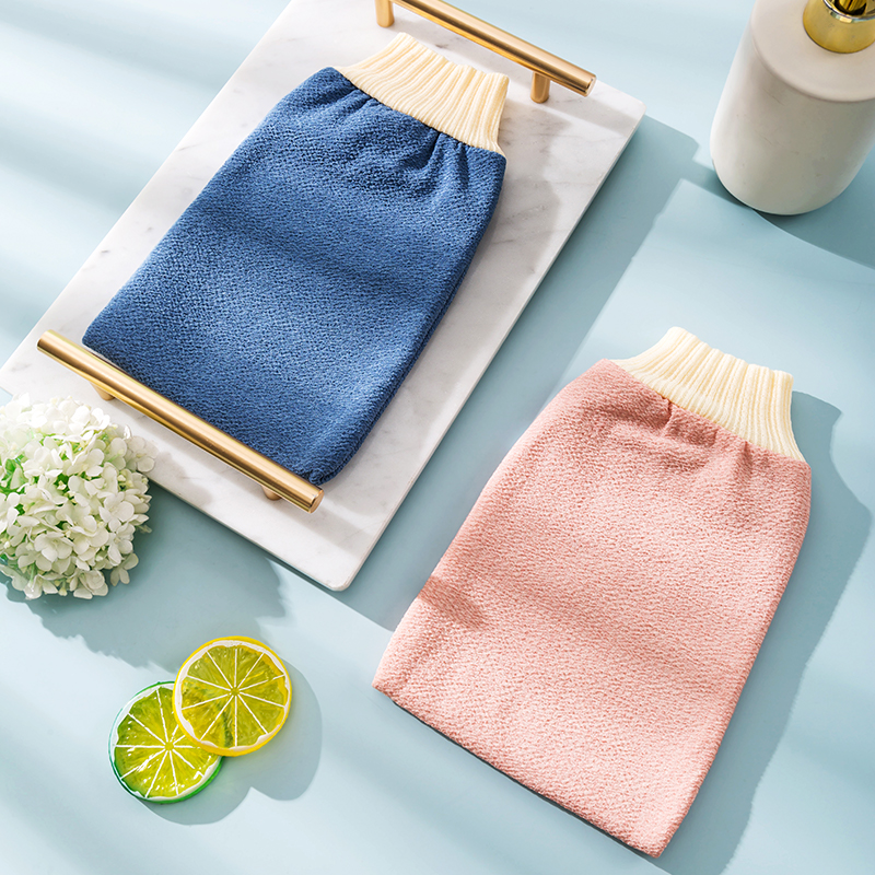 搓澡巾沐浴手套洗澡巾男女搓背神器家用强力搓泥不疼双面搓灰专用