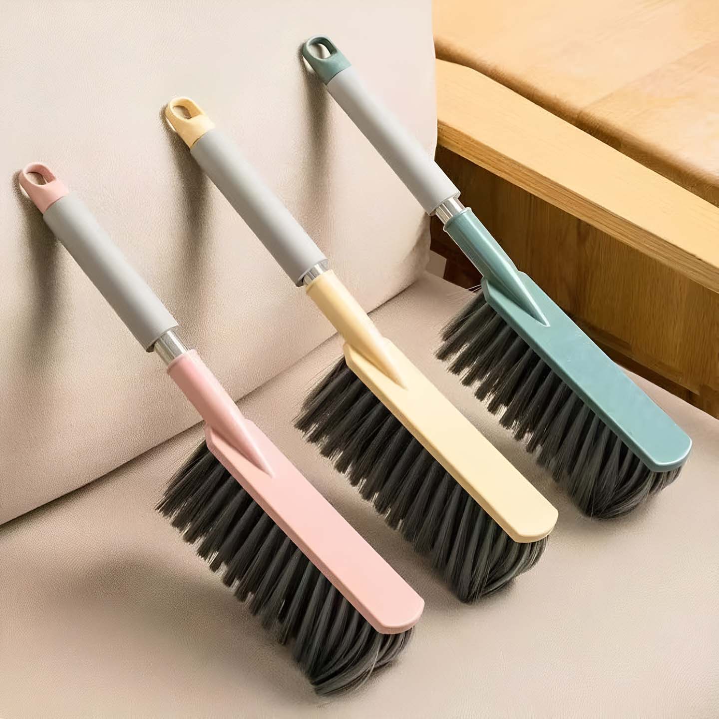 扫床刷软毛沙发刷子卧室家用地毯清洁刷扫床上扫把笤帚长柄除尘刷