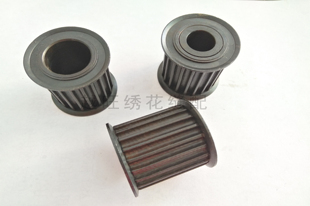 百灵达绣花机配件框架皮带轮BARUDAN S5M*30副皮带轮轴承HK121925